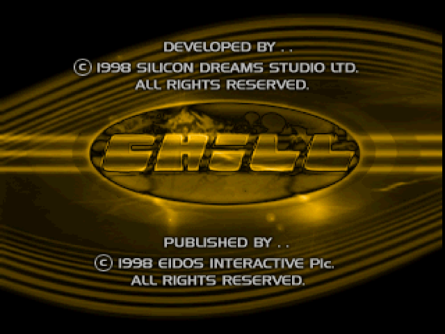 Chill title screen for Playstation